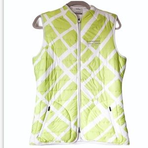 Nike Puffer Vest Neon Green/White